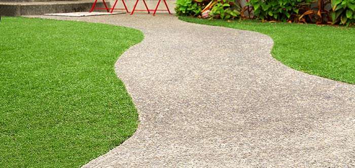 path-with-artificial-grass